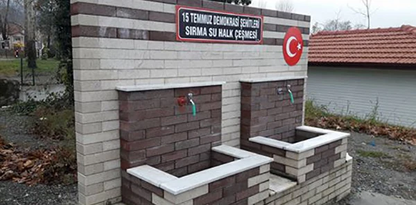 '15 Temmuz Çeşmelerinden Su Akmıyor'