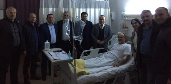 Keskin'e Geçmiş Olsun Ziyareti