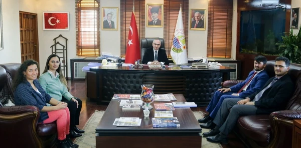 Sağlık Müdüründen Başkan Yılmazer'e Ziyaret