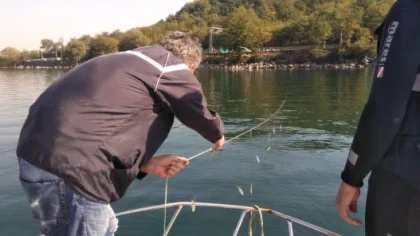 50 Adet Kasnak Ağı ve Bin Metre Ağ Yakalandı