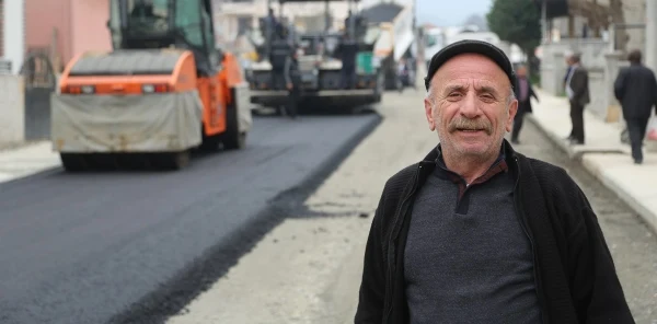 Esenler Caddesi Asfaltlandı