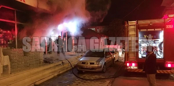 Gece Yarısı Alevlere Teslim Oldu