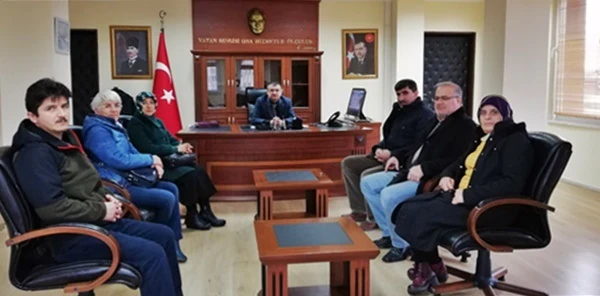 İhh'dan Kaymakam Ada'ya Ziyaret