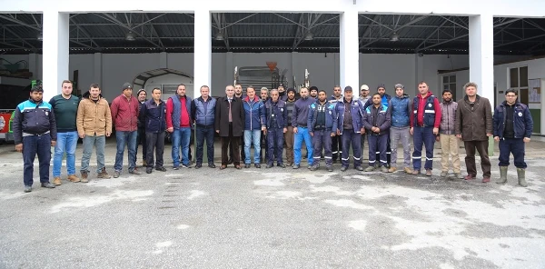 Başkandan Park Bahçeler Müdürlüğüne Ziyaret