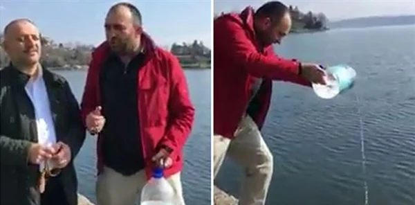 ''Gölü Zemzem Suyuyla Mayaladı''