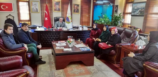 İhh Yönetiminden Başkan Yılmazer'e Ziyaret