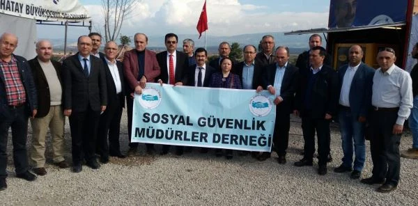 Müdürler Destek için Hatay'a Gitti