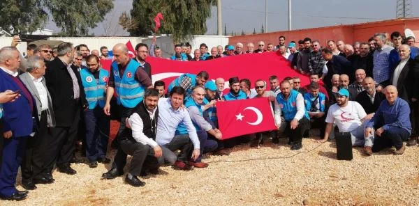Operasyona Destek için Hatay'a Gittiler