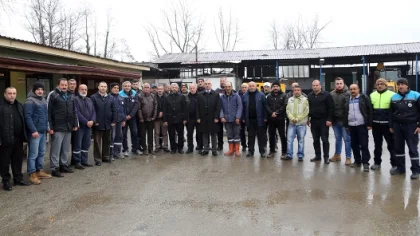 Başkan Fen İşleri Müdürlüğü'nde