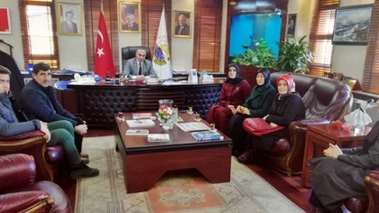 İhh Yönetiminden Başkan Yılmazer'e Ziyaret