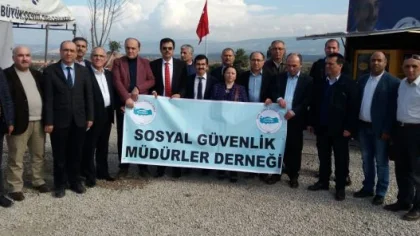 Müdürler Destek için Hatay'a Gitti