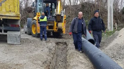 Nailiye Mahallesi'ne Yağmur Suyu Hattı