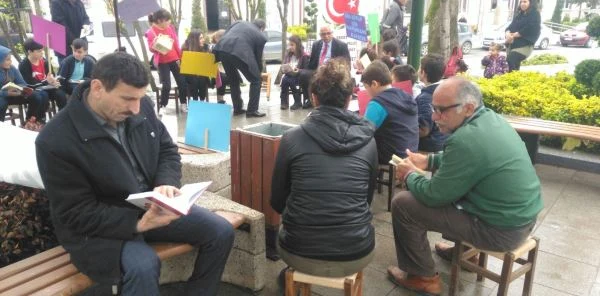 Alaçam'dan Kitap Okuma Etkinliği