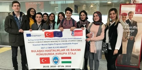Öğrenciler Macaristan'a Gitti