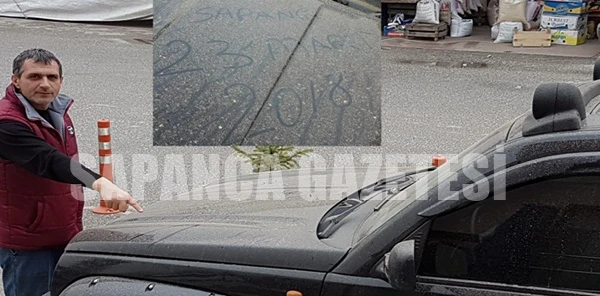 Sapanca'da Yağmur Yerine Çamur Yağdı