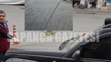 Sapanca'da Yağmur Yerine Çamur Yağdı