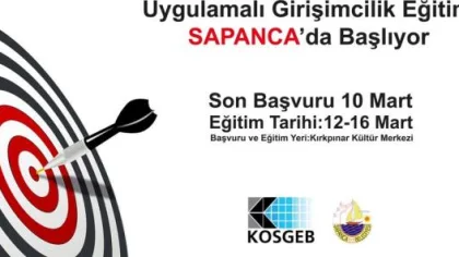 Uygulamalı Girişimcilik Eğitimi Sapanca'da
