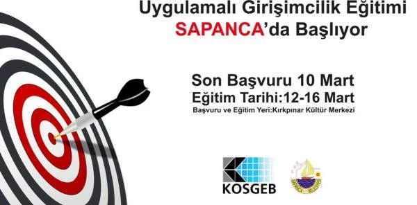 Uygulamalı Girişimcilik Eğitimi Sapanca'da
