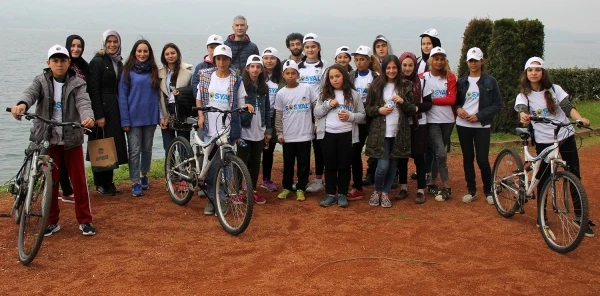 Sağlık için Pedal Çevirdiler