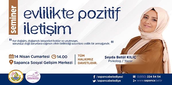 Sapanca'da Pozitif İletişim Semineri