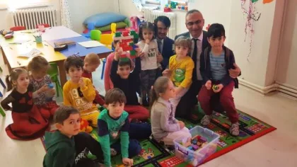 Başkan Yılmazer'den, İlçe Müftüsüne Ziyaret