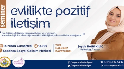 Sapanca'da Pozitif İletişim Semineri