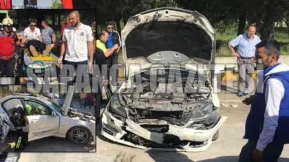 Sapanca'da Trafik Kazası: 1 Yaralı