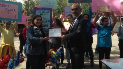 Türkçe Tabelalı İş Yerlerine Teşekkür Belgesi