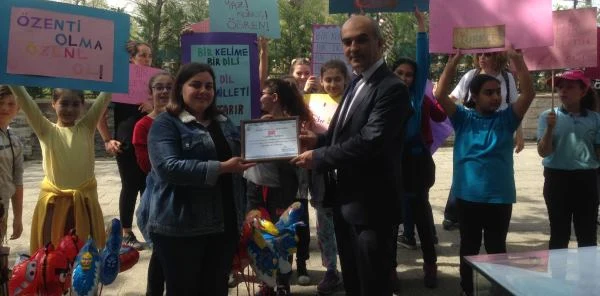 Türkçe Tabelalı İş Yerlerine Teşekkür Belgesi