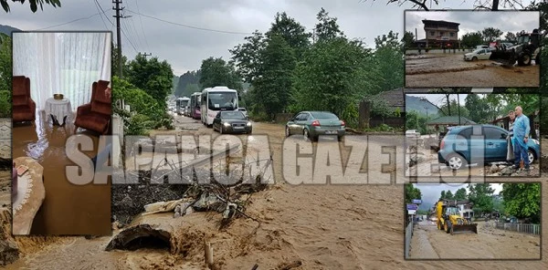 Dereler Yollardan Aktı, Evleri Su Bastı