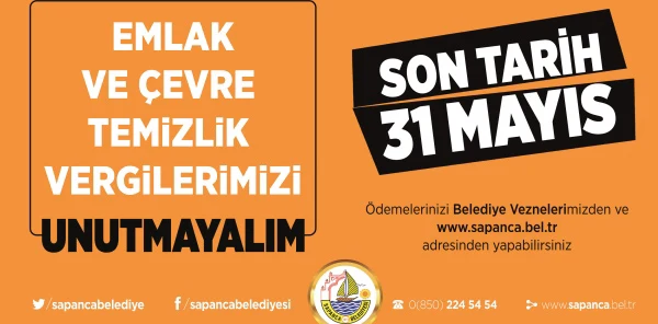 Emlak Vergisinde Son Gün 31 Mayıs