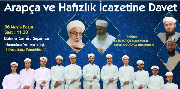 Hafızlık ve Arapça İcazetine Davet