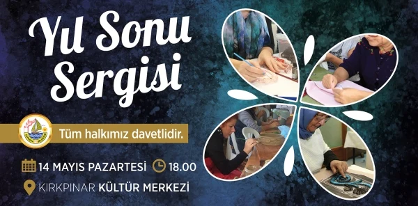 Kültür Müdürlüğü Sergisi Pazartesi