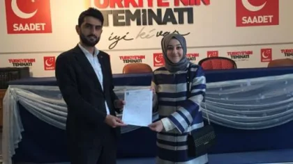 Güçlü, SAADET'ten Aday Adayı Oldu