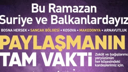 İhh Ramazan'da da Boş Durmayacak