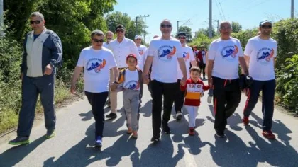 'Sağlık için Yürüyoruz' Etkinliği Gerçekleşti