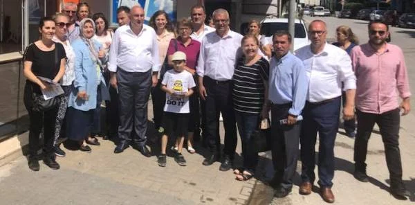 CHP'den Sapanca'da Esnaf Ziyaretleri