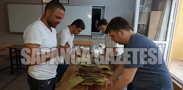 İşte 2018 Seçimleri Sapanca İstatistikleri