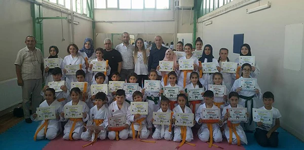 Sapanca'da Kuşak Terfi Heyecanı