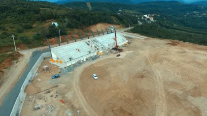 Hacımercan Spor Tesisinde Çalışmalar Sürüyor