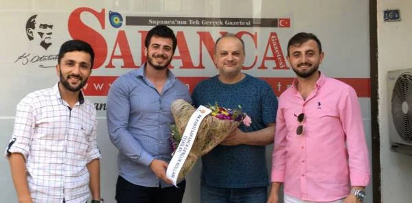 Başkan Serdar'dan Sapanca Gazetesi'ne Ziyaret