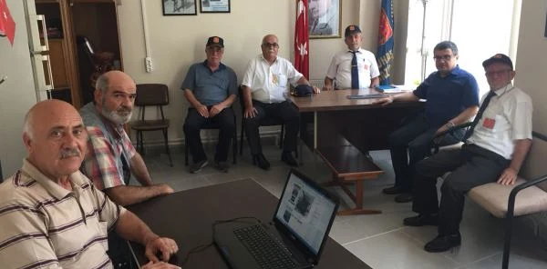 Kaymakam Ada'dan Gaziler Derneği'ne Ziyaret