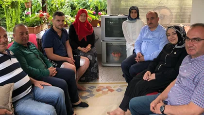 Atabek'ten Geçmiş Olsun Ziyareti
