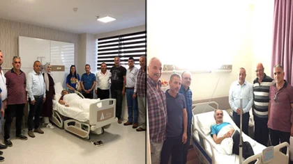 Başkan Gümüşel'den Hasta Ziyaretleri