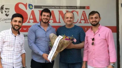 Başkan Serdar'dan Sapanca Gazetesi'ne Ziyaret
