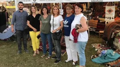 CHP'li Kadınlardan Festival Ziyareti