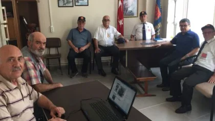 Kaymakam Ada'dan Gaziler Derneği'ne Ziyaret