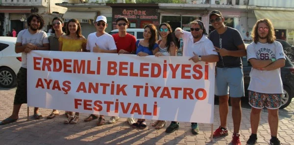 Ayaş Antik Tiyatroda Sahne Aldılar