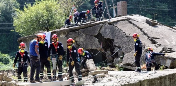 Sapanca'da Afetlere Karşı Eğitim Aldılar