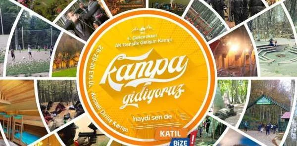 Ak Gençlik Kampa Giriyor